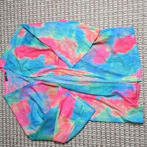 Glitzy Girlz 2XL Tye Dye Shirt Open Cardigan Boutique Plus Size Top